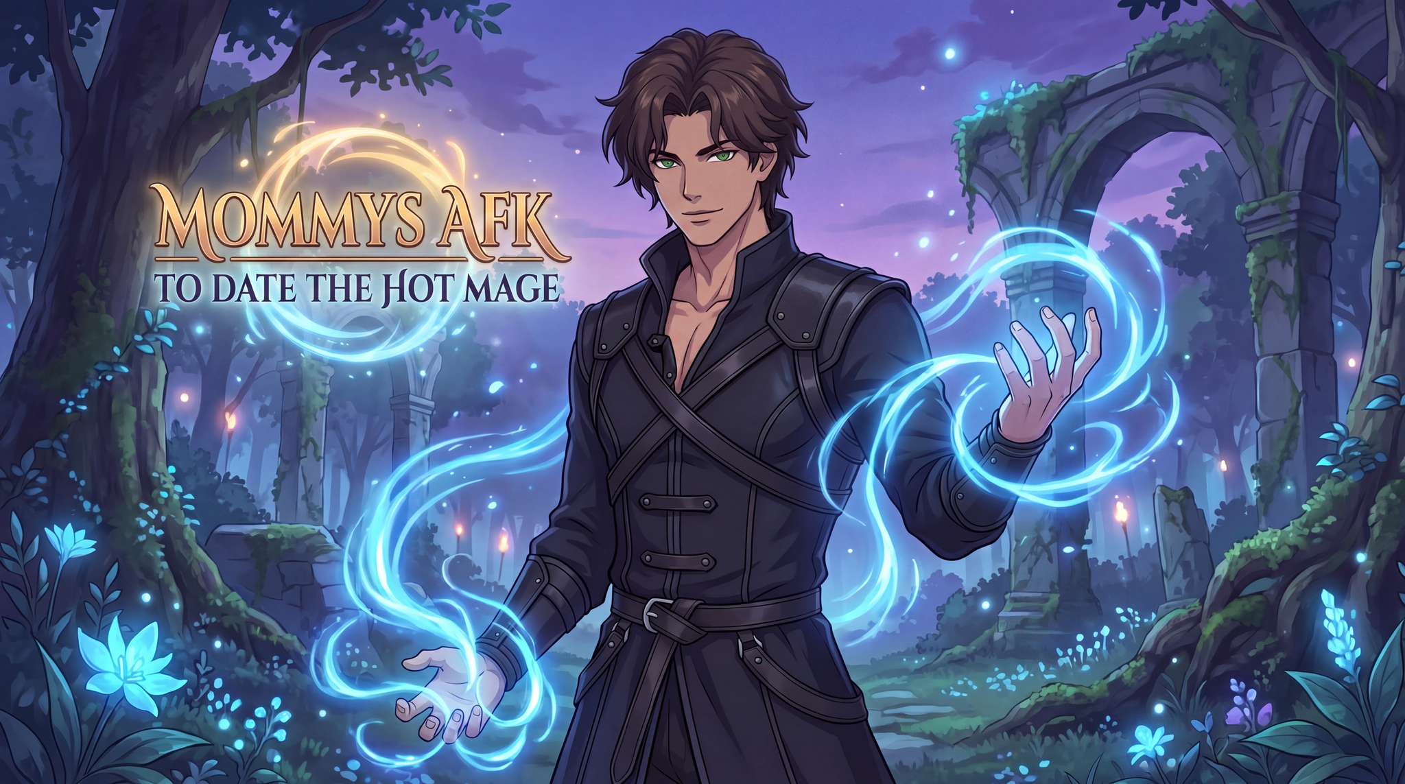 Mommys AFK to Date the Hot Mage preview 1